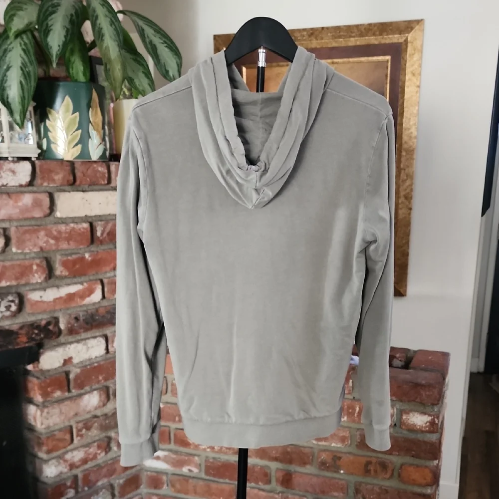 Marine Layer Women’s Sage Green Full Zip Hoodie Sweatshirt | Medium - Picture 5 of 12
